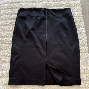 Elegant Black Pencil Skirt